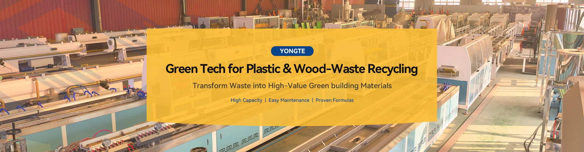 Stroj za izdelavo profilov WPC