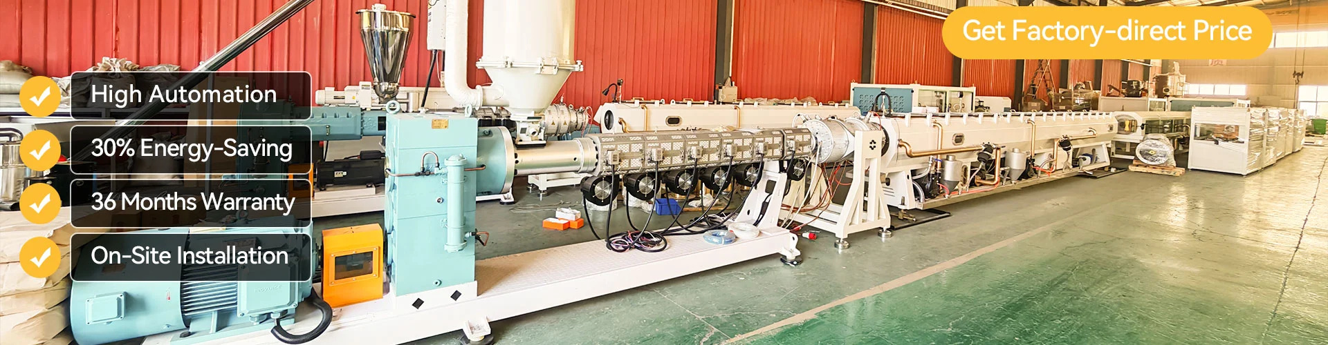 Linija za proizvodnjo PE cevi