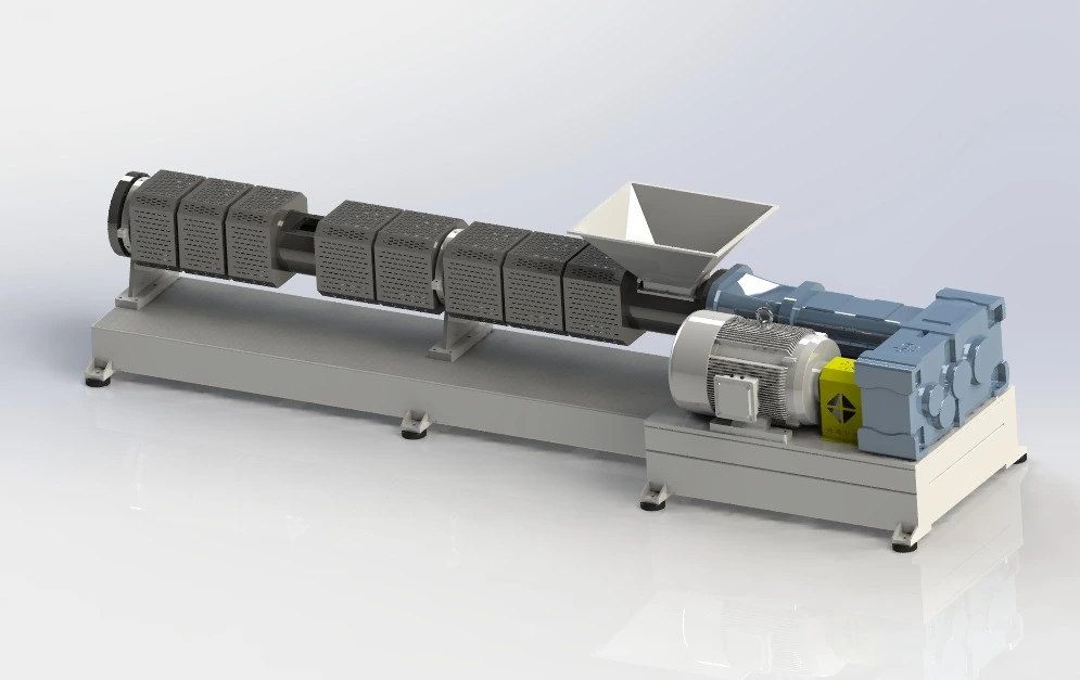 Naročilo ekstruderja za recikliranje plastike z dvojnim vijakom za afriško stranko