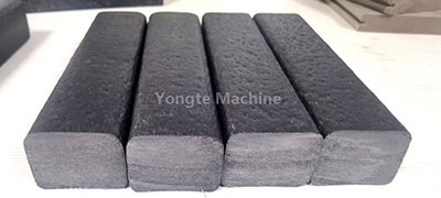 Recycled plastic lumber machine