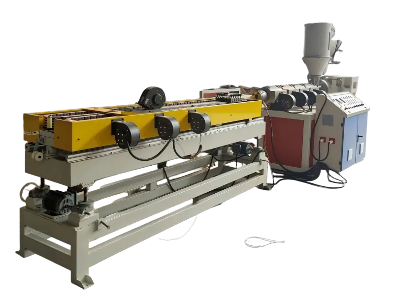 Stroj za enostenske valovite cevi